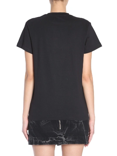 Shop Forte Dei Marmi Couture Round Collar T-shirt In Black