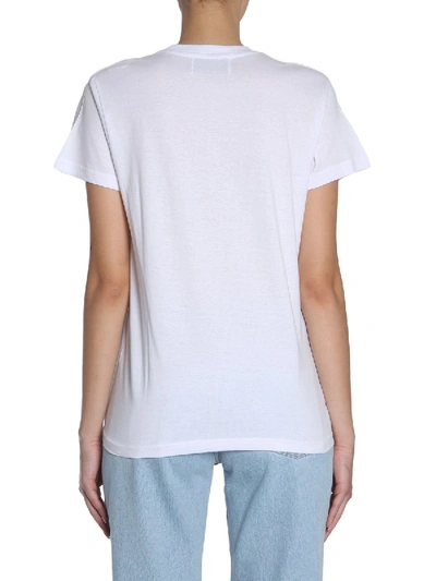 Shop Forte Dei Marmi Couture Round Collar T-shirt In White