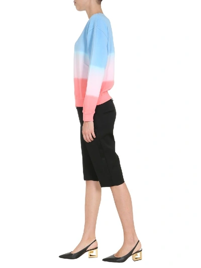 Shop Givenchy Round Neck Sweatshirt In Pink