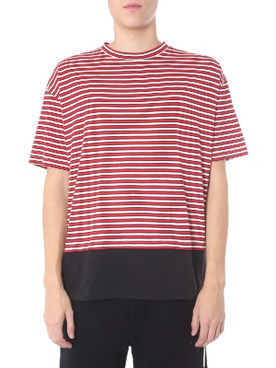 Shop Marni Round Neck T-shirt In Red