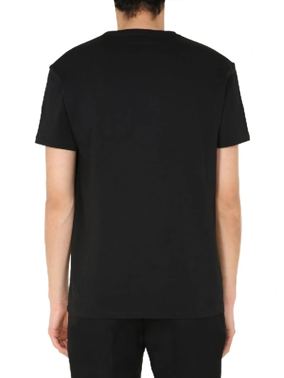 Shop Alexander Mcqueen Round Neck T-shirt In Black