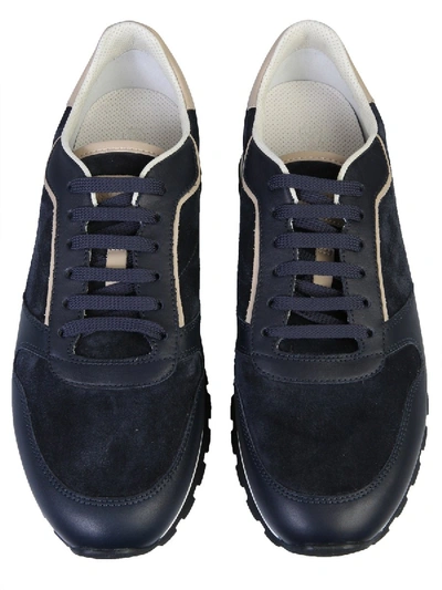 Shop Brunello Cucinelli Runners Sneakers In Blue
