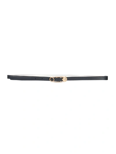 Shop Versace Safety Pin Belt In Black
