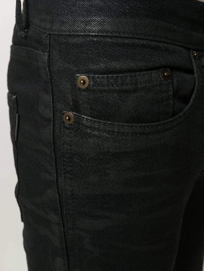 Shop Saint Laurent Jeans In Nero