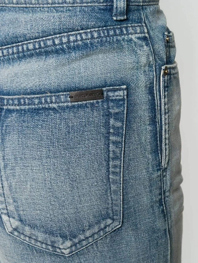 Shop Saint Laurent Jeans In Azzurro