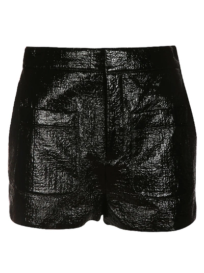 Shop Saint Laurent Shorts In Nero