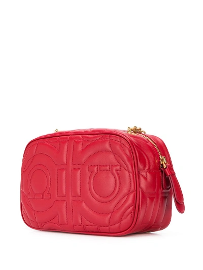 Shop Ferragamo Salvatore  Bags In Rosso