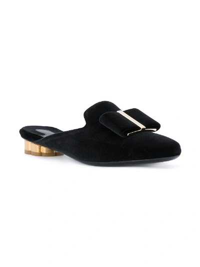 Shop Ferragamo Salvatore  Flat Shoes In Nero