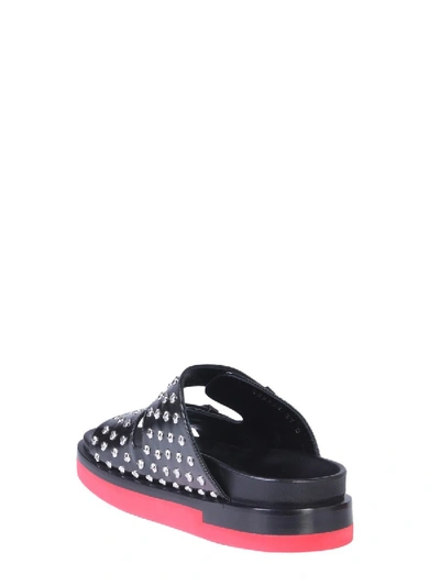 Shop Alexander Mcqueen Sandal With Studs In Black