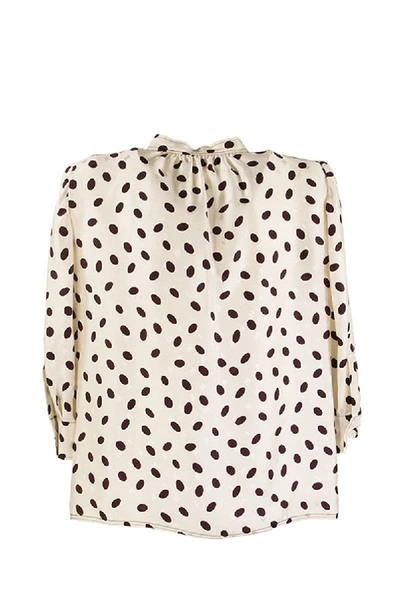 Shop Marni Scarf Viscose Shirt In Cream