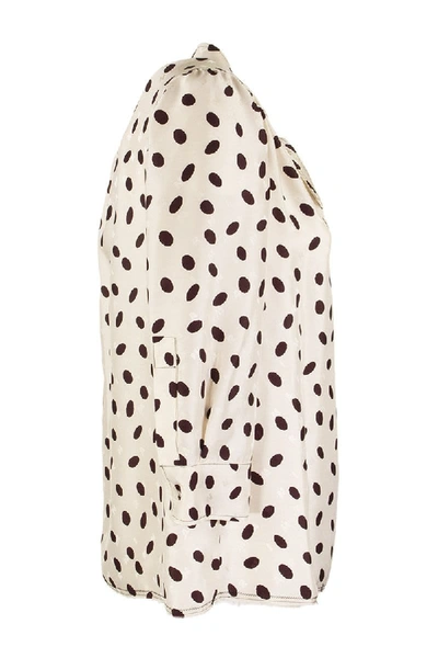 Shop Marni Scarf Viscose Shirt In Cream