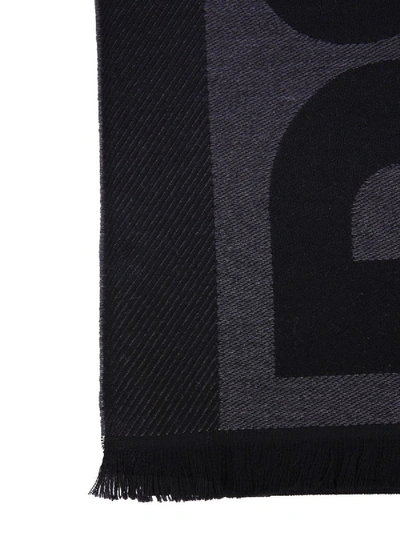 Shop Dsquared2 Scarf With Logo In Black