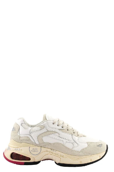 Shop Premiata Sharkyd_0023 Sneakers In White