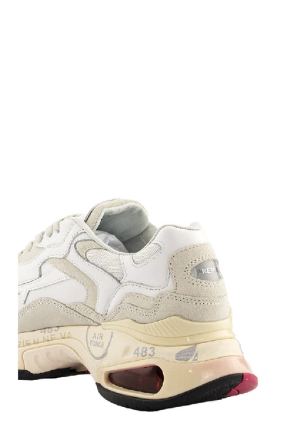 Shop Premiata Sharkyd_0023 Sneakers In White