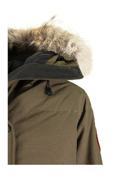 Shop Canada Goose Shelburne Parka Military Green Jacket