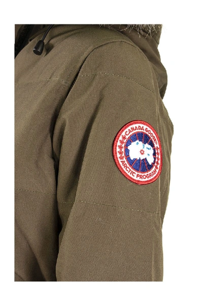 Shop Canada Goose Shelburne Parka Military Green Jacket