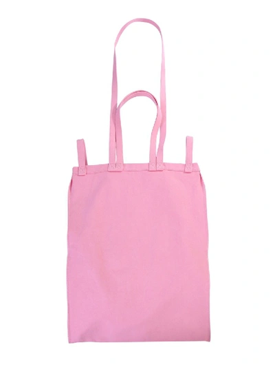 Shop Mm6 Maison Margiela Shopping Bag In Pink