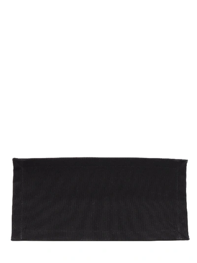 Shop Saint Laurent Shopping Bag Rive Gauche In Black