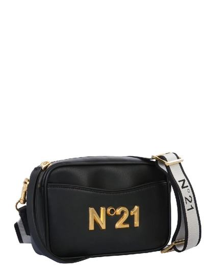 Shop N°21 Shoulder Bag With Logo In Black