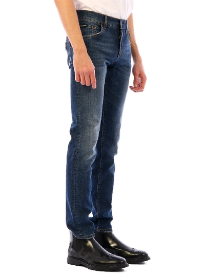 Shop Dolce & Gabbana Skinny Jeans In Blue