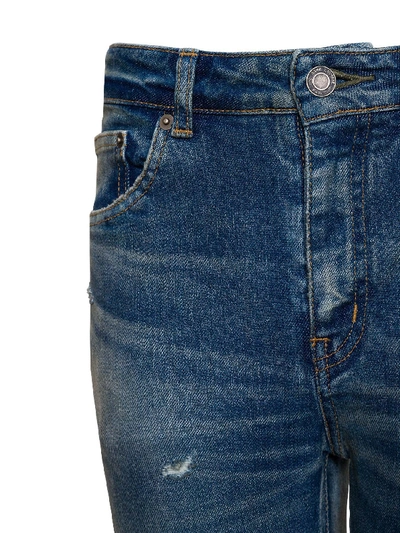 Shop Saint Laurent Skinny Jeans In Blu