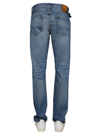 Shop Tom Ford Slim Fit Jeans In Blue