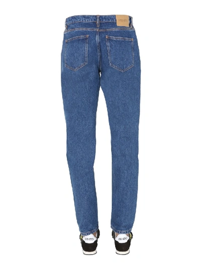 Shop Kenzo Slim Fit Jeans In Blue