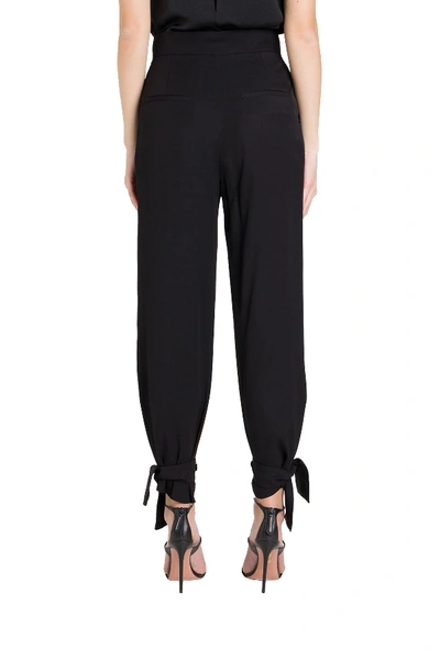 Shop Liu •jo Slouchy Trousers In Black