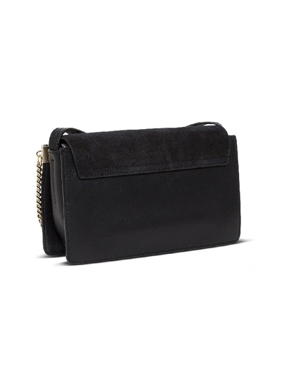 Shop Chloé Small Faye Shoulder Bag In Black