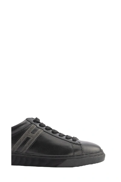 Shop Hogan Sneakers - H365 Black, Grey