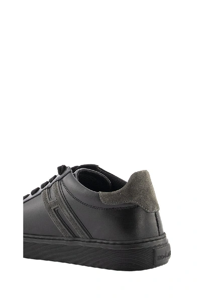 Shop Hogan Sneakers - H365 Black, Grey