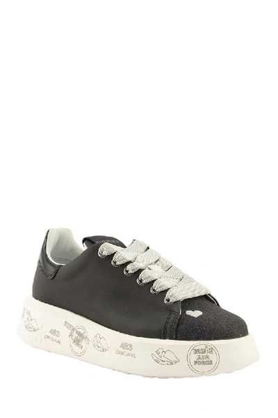 Shop Premiata Sneakers Belle 4543a In Black