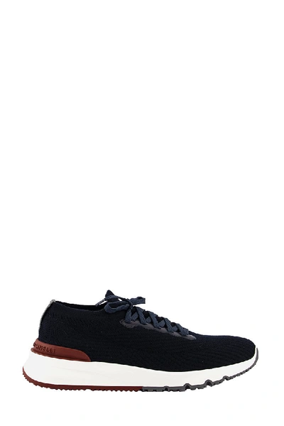 Shop Brunello Cucinelli Sneakers Blue