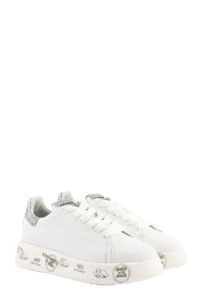 Shop Premiata Sneakers Belle 4903 In White