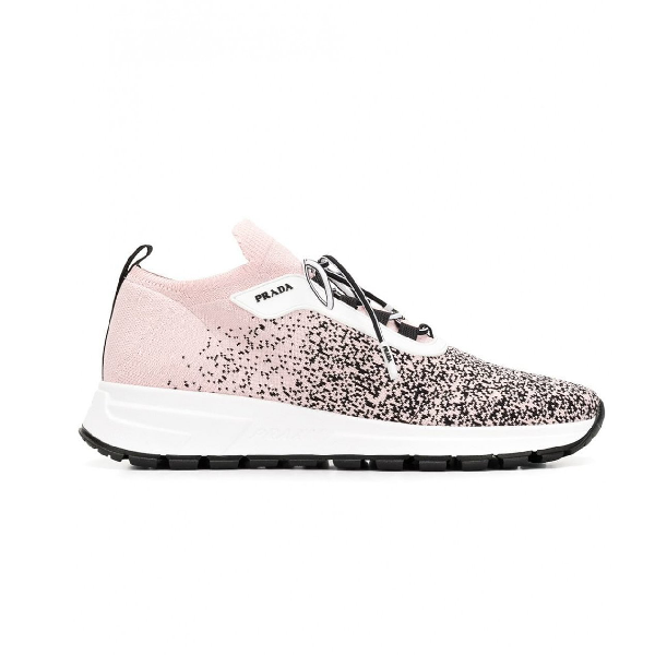 prada pink trainers