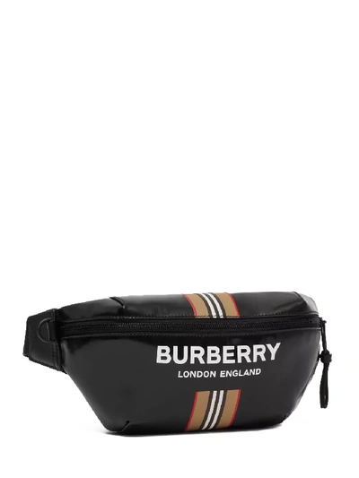 Shop Burberry Sonny Belt Bag In Black