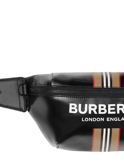 Shop Burberry Sonny Belt Bag In Black