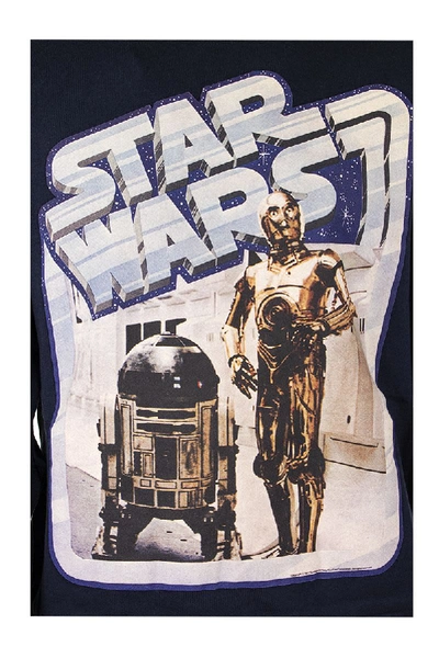 Shop Etro Star Wars Sweatshirt Blue