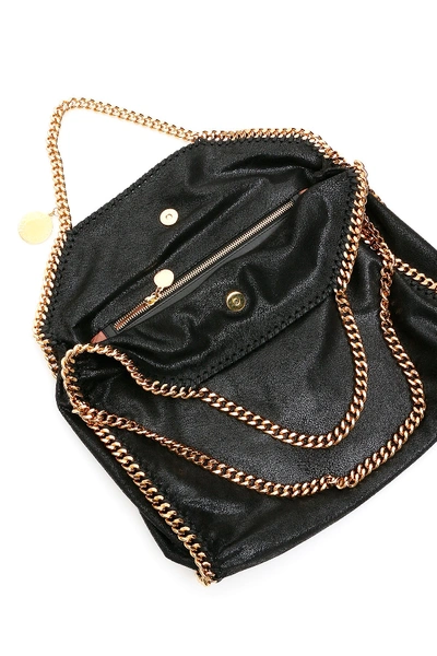 Shop Stella Mccartney 3chain Falabella Tote Bag In Black