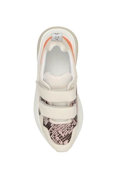 Shop Stella Mccartney Eclypse Sneakers In White Sorbet Ma
