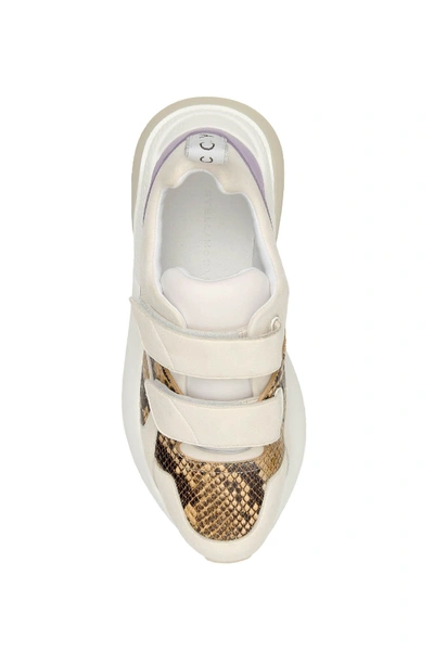 Shop Stella Mccartney Eclypse Sneakers In White Honey Yl