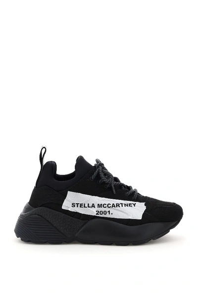 Shop Stella Mccartney Eclypse Sneakers In Black Whit