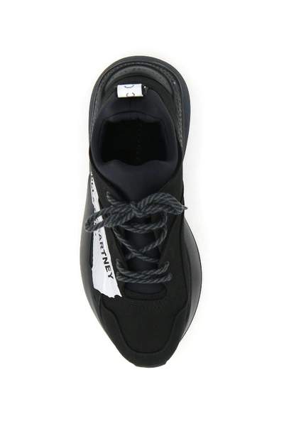 Shop Stella Mccartney Eclypse Sneakers In Black Whit
