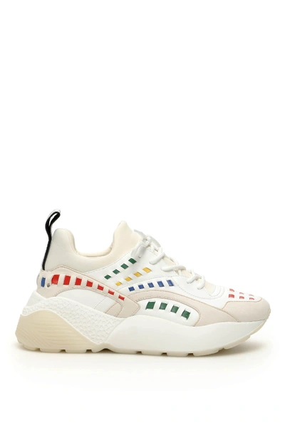 Shop Stella Mccartney Multicolour Eclypse Sneakers In White Multi