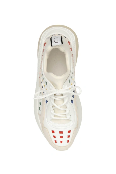 Shop Stella Mccartney Multicolour Eclypse Sneakers In White Multi