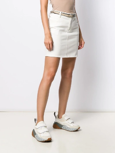 Shop Stella Mccartney Skirts In Bianco