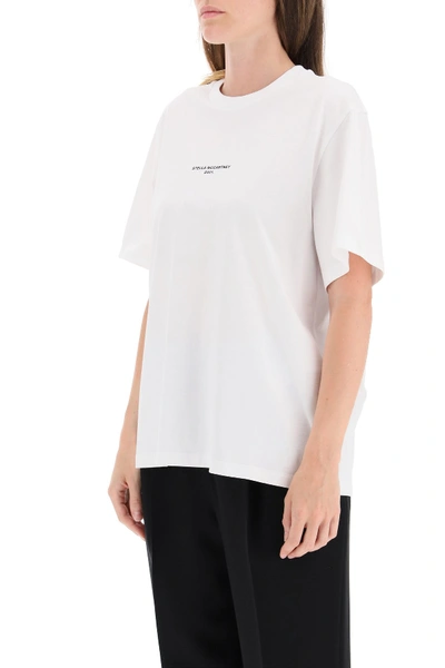 Shop Stella Mccartney 2001 T-shirt In Pure White