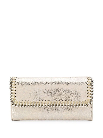 Shop Stella Mccartney Wallets In Oro