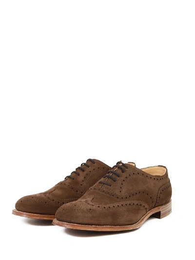 Shop Church's Suede Burwood 2 Browm In Brown