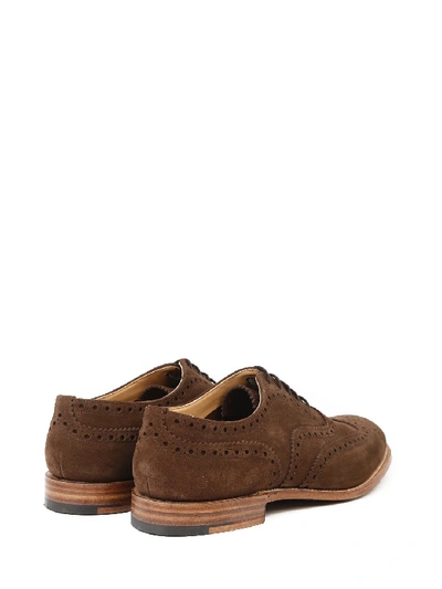 Shop Church's Suede Burwood 2 Browm In Brown